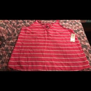 Woman Wishful Park Pink Tank Top Size L